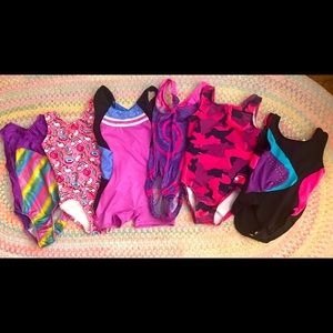 Lot of size 4/5 gymnastics leotards